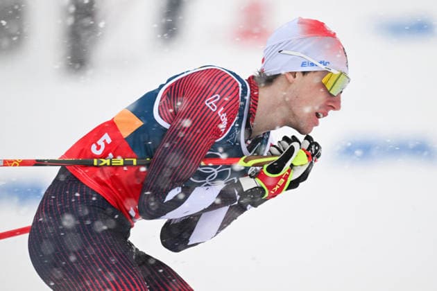 260219 Stefan Rettenegger of Austria competes in the nordic combined team sprint cross-country skiing during day 12 of the 2026 Winter Olympics on February 19, 2026 in Val di Fiemme. Photo: Maxim Thore BILDBYRAN kod MT MT0997 nordisk kombination nordic combined nordisk kombinert Olympic Games, Olympische Spiele, Olympia, OS olympics winter olympics os ol olympiska spel vinter-os olympiske leker milano cortina 2026 milan cortina 2026 milano cortina 2026 olympic games milano cortina 2026 winter olympic games milano cortina-os milano cortina-ol vinter-ol 12 bbeng *** 260219 Stefan Rettenegger of Austria competes in the nordic combined team sprint cross country skiing during day 12 of the 2026 Winter Olympics on February 19, 2026 in Val di Fiemme Photo Maxim Thore BILDBYRAN kod MT MT0997 nordisk kombination nordic combined nordic combined olympic games olympics winter olympics os ol olympiska spel vinter os olympiske leker milano cortina 2026 milan cortina 2026 milano cortina 2026 olympic games milano cortina 2026 winter olympic games milano cortina os milano cortina ol vinter ol 12 bbeng  Copyright: MAXIMxTHORE BB260219MT001
