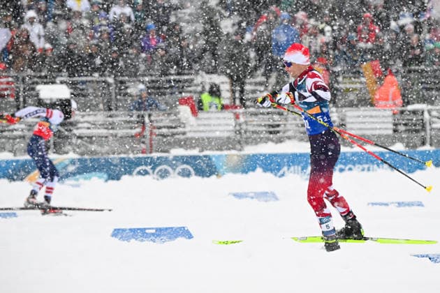 260219 Johannes Lamparter of Austria competes in the nordic combined team sprint cross-country skiing during day 12 of the 2026 Winter Olympics on February 19, 2026 in Val di Fiemme. Photo: Maxim Thore BILDBYRAN kod MT MT0997 nordisk kombination nordic combined nordisk kombinert Olympic Games, Olympische Spiele, Olympia, OS olympics winter olympics os ol olympiska spel vinter-os olympiske leker milano cortina 2026 milan cortina 2026 milano cortina 2026 olympic games milano cortina 2026 winter olympic games milano cortina-os milano cortina-ol vinter-ol 12 bbeng *** 260219 Johannes Lamparter of Austria competes in the nordic combined team sprint cross country skiing during day 12 of the 2026 Winter Olympics on February 19, 2026 in Val di Fiemme Photo Maxim Thore BILDBYRAN kod MT MT0997 nordic kombination nordic combined nordic kombinert olympic games olympics winter olympics os ol olympiska spel vinter os olympiske leker milano cortina 2026 milan cortina 2026 milano cortina 2026 olympic games milano cortina 2026 winter olympic games milano cortina os milano cortina ol vinter ol 12 bbeng  Copyright: MAXIMxTHORE BB260219MT002