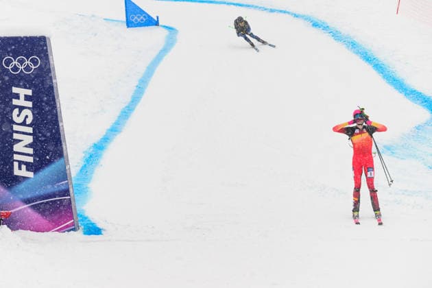 260219 Oriol Cardona Coll of Spain celebrates after competing in men s ski mountaineering sprint final during day 13 of the 2026 Winter Olympics on February 19, 2026 in Bormio. Photo: Vegard Grott BILDBYRAN kod VG VG0887 bbeng Olympic Games, Olympische Spiele, Olympia, OS olympics winter olympics os ol olympiska spel vinter-os olympiske leker milano cortina 2026 milan cortina 2026 milano cortina 2026 olympic games milano cortina 2026 winter olympic games milano cortina-os milano cortina-ol vinter-ol ski mountaineering skimo randonee randonnÃ e jubel *** 260219 Oriol Cardona Coll of Spain celebrates after competing in men s ski mountaineering sprint final during day 13 of the 2026 Winter Olympics on February 19, 2026 in Bormio Photo Vegard Grott BILDBYRAN code VG VG0887 bbeng olympic games olympics winter olympics os ol olympic games winter os olympic games milano cortina 2026 milan cortina 2026 milano cortina 2026 olympic games milano cortina 2026 winter olympic games milano cortina os milano cortina ol winter ol ski mountaineering skimo randonee randonnÃ e jubel  Copyright: VEGARDxGRoTT BB260219VG047