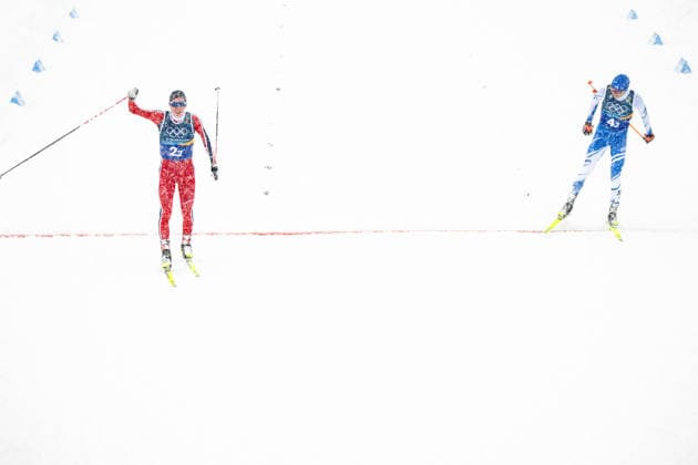 260219 Jens Luras Oftebro of Norway and Eero Hirvonen of Finland compete in the nordic combined team sprint cross-country skiing during day 12 of the 2026 Winter Olympics on February 19, 2026 in Val di Fiemme. Photo: Maxim Thore BILDBYRAN kod MT MT0997 nordisk kombination nordic combined nordisk kombinert Olympic Games, Olympische Spiele, Olympia, OS olympics winter olympics os ol olympiska spel vinter-os olympiske leker milano cortina 2026 milan cortina 2026 milano cortina 2026 olympic games milano cortina 2026 winter olympic games milano cortina-os milano cortina-ol vinter-ol 12 bbeng norge norway *** 260219 Jens Luras Oftebro of Norway and Eero Hirvonen of Finland compete in the nordic combined team sprint cross country skiing during day 12 of the 2026 Winter Olympics on February 19, 2026 in Val di Fiemme Photo Maxim Thore BILDBYRAN kod MT MT0997 nordisk kombination nordic combined nordic combined olympic games olympics winter olympics os ol olympiska spel vinter os olympiske leker milano cortina 2026 milan cortina 2026 milano cortina 2026 olympic games milano cortina 2026 winter olympic games milano cortina os milano cortina ol vinter ol 12 bbeng norge norway  Copyright: MAXIMxTHORE BB260219MT021