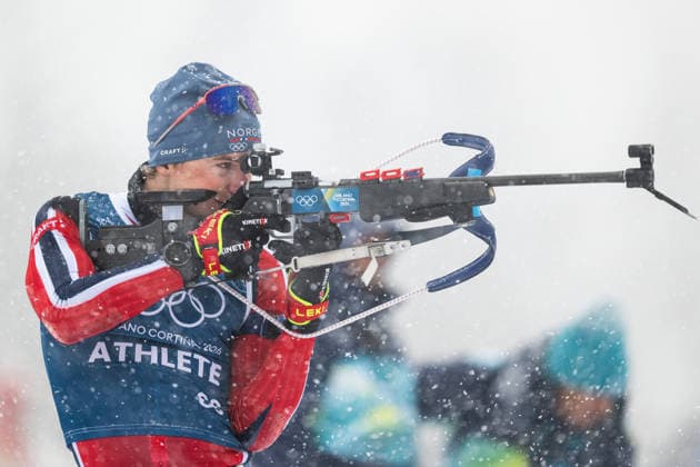 260219 Isak Leknes Frey of Norway at a biathlon training session during day 13 of the 2026 Winter Olympics on February 19, 2026 in Anterselva. Photo: Mathias Bergeld BILDBYRAN kod MB MB1338 skidskytte biathlon skiskyting Olympic Games, Olympische Spiele, Olympia, OS olympics winter olympics os ol olympiska spel vinter-os olympiske leker milano cortina 2026 milan cortina 2026 milano cortina 2026 olympic games milano cortina 2026 winter olympic games milano cortina-os milano cortina-ol vinter-ol 13 bbeng träning training norge norway *** 260219 Isak Leknes Frey of Norway at a biathlon training session during day 13 of the 2026 Winter Olympics on February 19, 2026 in Anterselva Photo Mathias Bergeld BILDBYRAN code MB MB1338 biathlon biathlon olympic games olympics olympics winter olympics os ol olympiska spel vinter os olympiske leker milano cortina 2026 milan cortina 2026 milano cortina 2026 olympic games milano cortina 2026 winter olympic games milano cortina os milano cortina ol vinter ol 13 bbeng träning training norge norway  Copyright: MATHIASxBERGELD BB260219MB029