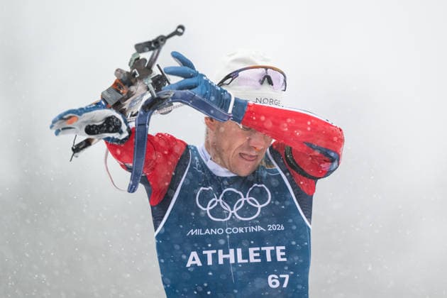 260219 Vetle Sjastad Christiansen of Norway at a biathlon training session during day 13 of the 2026 Winter Olympics on February 19, 2026 in Anterselva. Photo: Mathias Bergeld BILDBYRAN kod MB MB1338 skidskytte biathlon skiskyting Olympic Games, Olympische Spiele, Olympia, OS olympics winter olympics os ol olympiska spel vinter-os olympiske leker milano cortina 2026 milan cortina 2026 milano cortina 2026 olympic games milano cortina 2026 winter olympic games milano cortina-os milano cortina-ol vinter-ol 13 bbeng träning training norge norway *** 260219 Vetle Sjastad Christiansen of Norway at a biathlon training session during day 13 of the 2026 Winter Olympics on February 19, 2026 in Anterselva Photo Mathias Bergeld BILDBYRAN code MB MB1338 biathlon biathlon olympic games olympics olympics winter olympics os ol olympiska spel vinter os olympiske leker milano cortina 2026 milan cortina 2026 milano cortina 2026 olympic games milano cortina 2026 winter olympic games milano cortina os milano cortina ol vinter ol 13 bbeng träning training norge norway  Copyright: MATHIASxBERGELD BB260219MB033