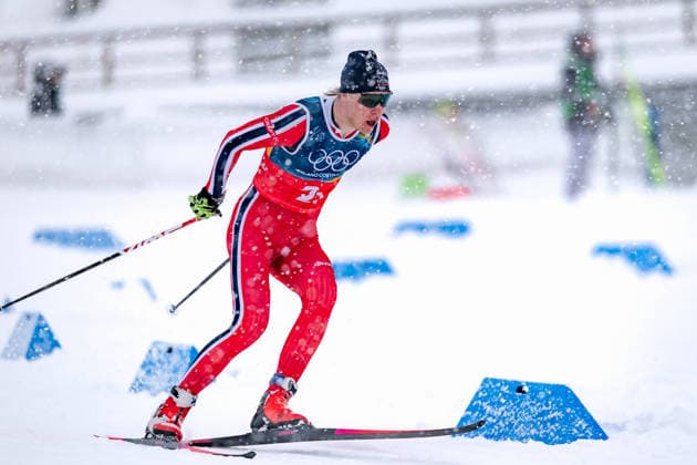 OLYMPICS - Winter Olympic Games, Olympische Spiele, Olympia, OS Milano Cortina 2026 TESERO,ITALY,19.FEB.26 - OLYMPICS, NORDIC SKIING, NORDIC COMBINED, CROSS COUNTRY - Winter Olympic Games Milano Cortina 2026, team sprint, 2x7.5km. Image shows Andreas Skoglund (NOR).  GEPAxpictures xMatthiasxTrinkl
