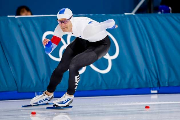 Marten Liiv of Estonia Men s 1500m, Milano Cortina 2026 Winter Olympics: Day 13, Speed skating, Eisschnelllauf - Milano Cortina 2026 Winter Olympics: Day 13, Milano Speed Skating Stadium, February 19, 2026, Milan, Italy.