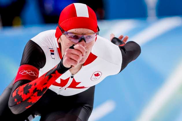 Daniel Hall of Canada Men s 1500m, Milano Cortina 2026 Winter Olympics: Day 13, Speed skating, Eisschnelllauf - Milano Cortina 2026 Winter Olympics: Day 13, Milano Speed Skating Stadium, February 19, 2026, Milan, Italy.