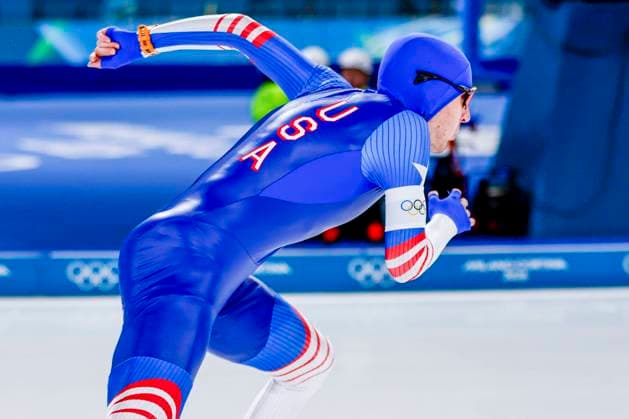 Casey Dawson of United States of America Men s 1500m, Milano Cortina 2026 Winter Olympics: Day 13, Speed skating, Eisschnelllauf - Milano Cortina 2026 Winter Olympics: Day 13, Milano Speed Skating Stadium, February 19, 2026, Milan, Italy.