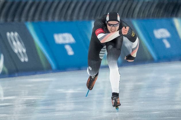 Speed skating, Eisschnelllauf - Milano Cortina 2026 Winter Olympics: Day 13 Hendrik Dombek during the Speed Skating Men s 1500m final during the Milano Cortina 2026 Winter Olympic Games, Olympische Spiele, Olympia, OS at Milano Ice Skating Arena in Milan on February 18, 2026 Milano Italy  Copyright: xAndrzejxIwanczukx originalFilename:iwanczuk-speedska260219_npX7w.jpg