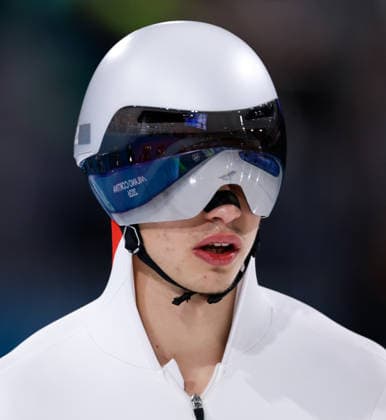 2026-02-19 Speed skating, Eisschnelllauf - Milano Cortina 2026 Winter Olympics - Day 13 MILAN, ITALY - FEBRUARY 19: Vladimir Semirunniy of Poland before competing in the Men s 1500m during Day 13 of Speed Skating - Milano Cortina 2026 Winter Olympics at Milano Speed Skating Stadium on February 19, 2026 in Milan, Italy. (Photo by Joris Verwijst BSR Agency) Milan Italy Content not available for redistribution in The Netherlands directly or indirectly through any third parties. Copyright: xBSRxAgencyx