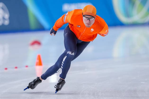 2026-02-19 - Milano Cortina 2026 Winter Olympics Speed skating, Eisschnelllauf 1500m Men MILAN, ITALY - FEBRUARY 19: Joep Wennemars of Netherlands during the Speed Skating 1500m Men on day 15 of the Milano Cortina 2026 Winter Olympics at the Milano Speed Skating Arena on February 19, 2026 in Milan, Italy Milan Milano Speed Skating Arena Italy Content not available for redistribution in The Netherlands directly or indirectly through any third parties. Copyright: xAndrexWeeningx