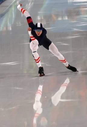 Gabriel ODOR (AUT). Eisschnelllauf, 1500 m der Maenner. Olympische Winterspiele 2026. 19.2.2026, in Mailand, Eisschnelllauf Stadion. Quelle Copyright Credit : Oryk HAIST *** Gabriel ODOR AUT Speed skating, mens 1500 m Olympic Winter Games 2026 19 2 2026, in Milan, speed skating stadium Source Copyright Credit Oryk HAIST xOLY-SSK10x