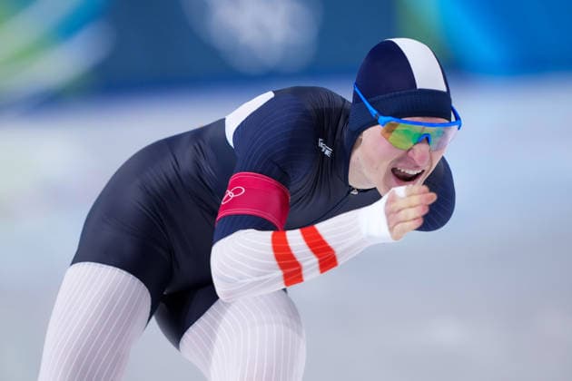 2026-02-19 - Milano Cortina 2026 Winter Olympics Speed skating, Eisschnelllauf 1500m Men MILAN, ITALY - FEBRUARY 19: Gabriel Odor of Austria during the Speed Skating 1500m Men on day 15 of the Milano Cortina 2026 Winter Olympics at the Milano Speed Skating Arena on February 19, 2026 in Milan, Italy Milan Milano Speed Skating Arena Italy Content not available for redistribution in The Netherlands directly or indirectly through any third parties. Copyright: xAndrexWeeningx