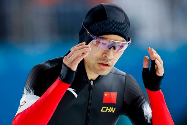Zhongyan Ning of China looks on before Men s 1500m, Milano Cortina 2026 Winter Olympics: Day 13, Speed skating, Eisschnelllauf - Milano Cortina 2026 Winter Olympics: Day 13, Milano Speed Skating Stadium, February 19, 2026, Milan, Italy.