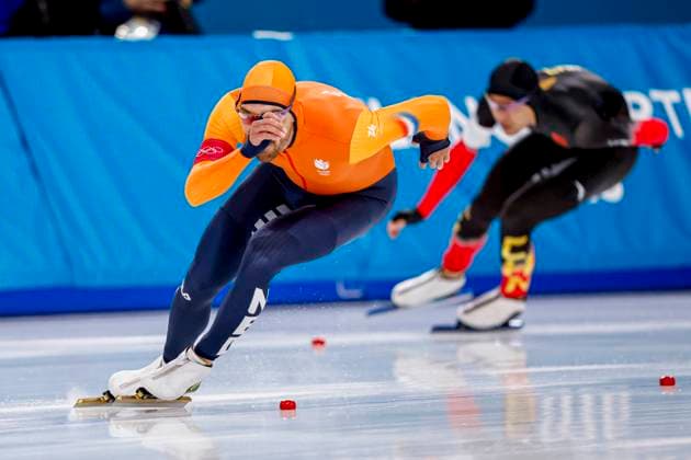 Kjeld Nuis of the Netherlands Men s 1500m, Milano Cortina 2026 Winter Olympics: Day 13, Speed skating, Eisschnelllauf - Milano Cortina 2026 Winter Olympics: Day 13, Milano Speed Skating Stadium, February 19, 2026, Milan, Italy.
