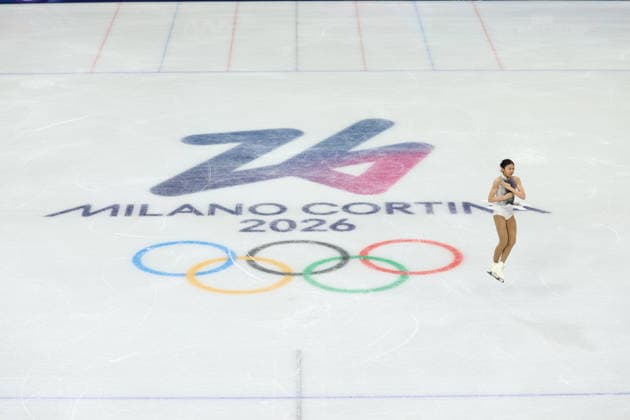 February 19, 2026, Milan, Lombardy, Italy: ZHANG RUIYANG of China skates her Women s Single Skating free program in the Figure skating, Eiskunstlauf at the Milano Cortina 2026 Winter Olympic Games, Olympische Spiele, Olympia, OS Milan Italy - ZUMAc179 20260219_oly_c179_104 Copyright: xMickaelxChavetx