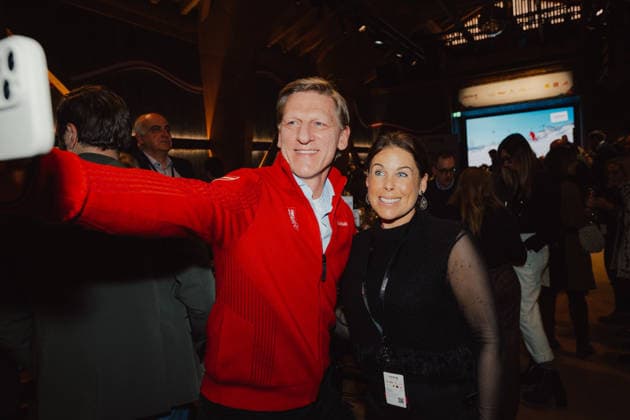 OLYMPICS - Winter Olympic Games, Olympische Spiele, Olympia, OS Milano Cortina 2026 CORTINA D AMPEZZO,ITALY,19.FEB.26 - OLYMPICS - Winter Olympic Games Milano Cortina 2026, Austria House, WKO-Kaernten-Abend. Image shows participants.  GEPAxpictures xAlexanderxSolc