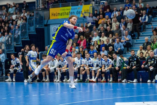 Daikin Handball Bundesliga, VfL Gummersbach - THSV Eisenach, 19.02.2026 Tom Kiesler (VfL Gummersbach, 30), ; Daikin Handball Bundesliga, VfL Gummersbach - THSV Eisenach, 19.02.2026 Copyright: xBEAUTIFULxSPORTS Erlhofx