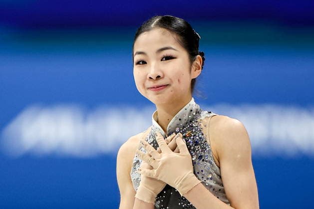 ITALY, MILAN - FEBRUARY 19, 2026: China s Ruiyang Zhang performs her routine in the women s singles free skating programme at the 2026 Winter Olympic Games, Olympische Spiele, Olympia, OS at Milano Ice Skating Arena. Peter Kovalev TASS  88962309