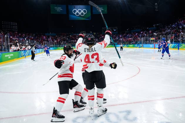 260219 Kristin O Neill of Canada celebrates after scoring 0-1 in the women s Ice hockey, Eishockey final game between USA and Canada during day 13 of the 2026 Winter Olympics on February 19, 2026 in Milan. Photo: Emma Wallskog BILDBYRAN kod EW EW0643 ishockey ice hockey Olympic Games, Olympische Spiele, Olympia, OS olympics winter olympics os ol olympiska spel vinter-os olympiske leker milano cortina 2026 milan cortina 2026 milano cortina 2026 olympic games milano cortina 2026 winter olympic games milano cortina-os milano cortina-ol vinter-ol 13 bbeng dam usa kanada canada final jubel *** 260219 Kristin O Neill of Canada celebrates after scoring 0 1 in the women s ice hockey final game between USA and Canada during day 13 of the 2026 Winter Olympics on February 19, 2026 in Milan Photo Emma Wallskog BILDBYRAN code EW EW0643 ice hockey ice hockey olympic games olympics winter olympics os ol olympic games winter os olympic games milano cortina 2026 milan cortina 2026 milano cortina 2026 olympic games milano cortina 2026 winter olympic games milano cortina os milano cortina ol winter ol 13 bbeng dam usa kanada canada final jubel  Copyright: EMMAxWALLSKOG BB260219EW095