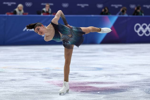 Lara Naki Gutmann (ITA) during the Olympic Winter games, Winterspiele,Spiele, Summer games Milano-Cortina 2026, Figure skating, Eiskunstlauf Women Single Skating on February 19, 2026 at Milano Ice Skating Arena in Milan  Copyright: xFabrizioxCarabelli IPAxSportx xipa-agency.netx xx IPA_71742945 IPA_Agency_IPA71742945