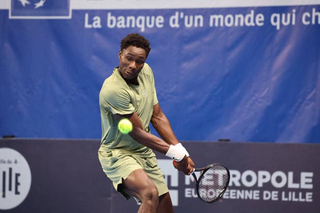 TENNIS : Play In Challenger Lille 2026 - ATP, Tennis Herren 125 Challenger Tour - 19 02 2026 MoÃ¯se KOUAME (France) au Play In Challenger Lille 2026, ATP 125 Challenger Tour, le 19 fÃ vrier 2026 - photo Laurent Sanson PsnewZ  Copyright: xLaurentxSANSONx xPsnewZx