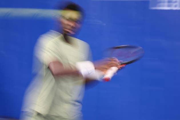 TENNIS : Play In Challenger Lille 2026 - ATP, Tennis Herren 125 Challenger Tour - 19 02 2026 MoÃ¯se KOUAME (France) au Play In Challenger Lille 2026, ATP 125 Challenger Tour, le 19 fÃ vrier 2026 - photo Laurent Sanson PsnewZ  Copyright: xLaurentxSANSONx xPsnewZx