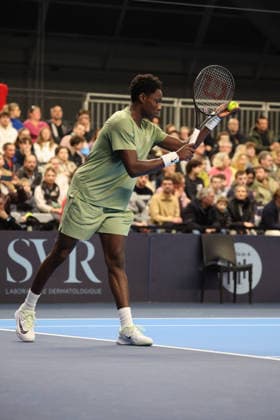 TENNIS : Play In Challenger Lille 2026 - ATP, Tennis Herren 125 Challenger Tour - 19 02 2026 MoÃ¯se KOUAME (France) au Play In Challenger Lille 2026, ATP 125 Challenger Tour, le 19 fÃ vrier 2026 - photo Laurent Sanson PsnewZ  Copyright: xLaurentxSANSONx xPsnewZx