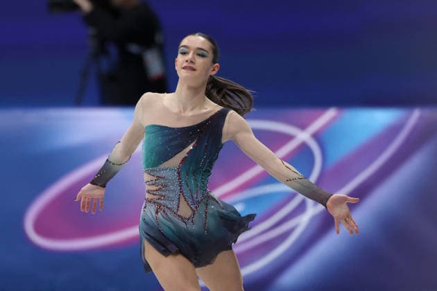GIOCHI OLIMPICI - Olimpiadi Invernali Milano-Cortina 2026 - Figure skating, Eiskunstlauf Lara Naki Gutmann (ITA) during the Olympic Winter games, Winterspiele,Spiele, Summer games Milano-Cortina 2026, Figure Skating Women Single Skating on February 19, 2026 at Milano Ice Skating Arena in Milan Cortina D Ampezzo Italy  Copyright: xIPAxSport ABACAx