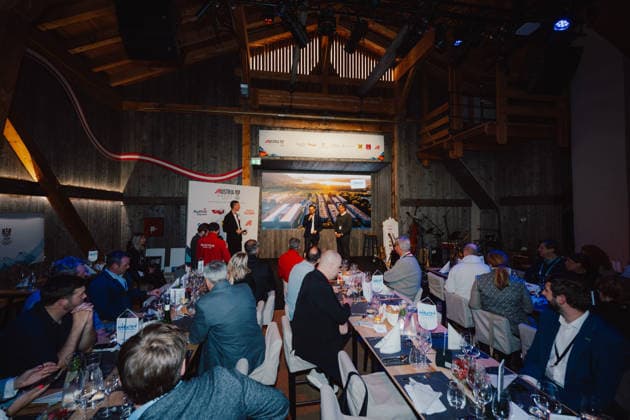 OLYMPICS - Winter Olympic Games, Olympische Spiele, Olympia, OS Milano Cortina 2026 CORTINA D AMPEZZO,ITALY,19.FEB.26 - OLYMPICS - Winter Olympic Games Milano Cortina 2026, Austria House, WKO-Kaernten-Abend. Image shows an overview of the event.  GEPAxpictures xAlexanderxSolc
