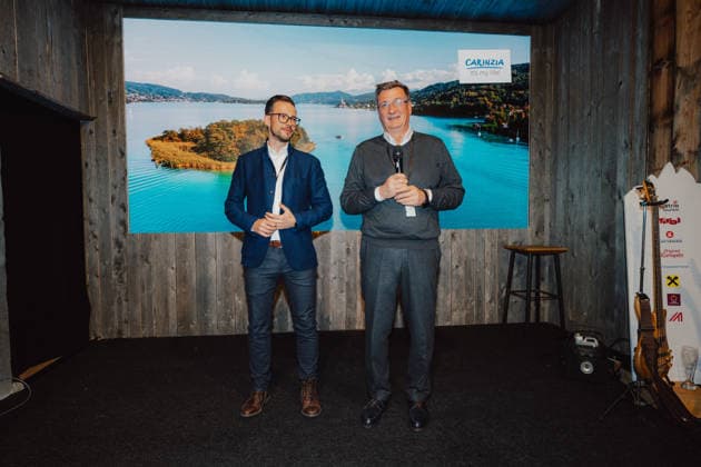 OLYMPICS - Winter Olympic Games, Olympische Spiele, Olympia, OS Milano Cortina 2026 CORTINA D AMPEZZO,ITALY,19.FEB.26 - OLYMPICS - Winter Olympic Games Milano Cortina 2026, Austria House, WKO-Kaernten-Abend. Image shows participants.  GEPAxpictures xAlexanderxSolc