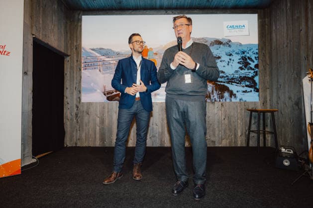 OLYMPICS - Winter Olympic Games, Olympische Spiele, Olympia, OS Milano Cortina 2026 CORTINA D AMPEZZO,ITALY,19.FEB.26 - OLYMPICS - Winter Olympic Games Milano Cortina 2026, Austria House, WKO-Kaernten-Abend. Image shows participants.  GEPAxpictures xAlexanderxSolc