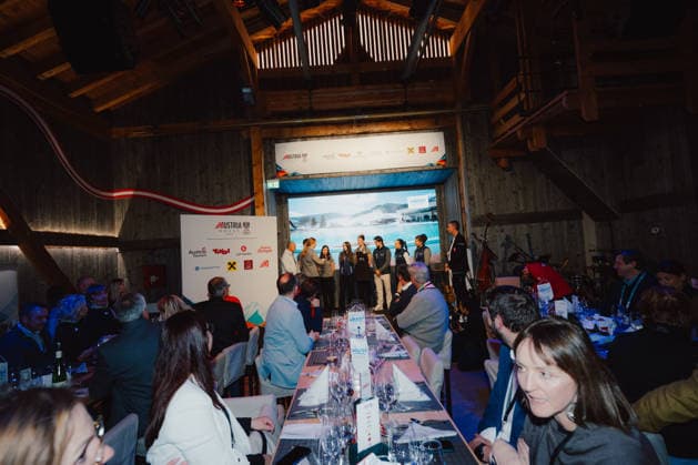 OLYMPICS - Winter Olympic Games, Olympische Spiele, Olympia, OS Milano Cortina 2026 CORTINA D AMPEZZO,ITALY,19.FEB.26 - OLYMPICS - Winter Olympic Games Milano Cortina 2026, Austria House, WKO-Kaernten-Abend. Image shows an overview of the event.  GEPAxpictures xAlexanderxSolc