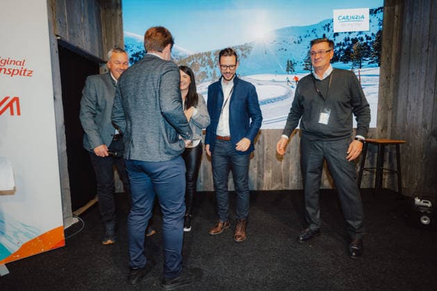 OLYMPICS - Winter Olympic Games, Olympische Spiele, Olympia, OS Milano Cortina 2026 CORTINA D AMPEZZO,ITALY,19.FEB.26 - OLYMPICS - Winter Olympic Games Milano Cortina 2026, Austria House, WKO-Kaernten-Abend. Image shows participants.  GEPAxpictures xAlexanderxSolc
