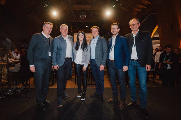 OLYMPICS - Winter Olympic Games, Olympische Spiele, Olympia, OS Milano Cortina 2026 CORTINA D AMPEZZO,ITALY,19.FEB.26 - OLYMPICS - Winter Olympic Games Milano Cortina 2026, Austria House, WKO-Kaernten-Abend. Image shows participants.  GEPAxpictures xAlexanderxSolc