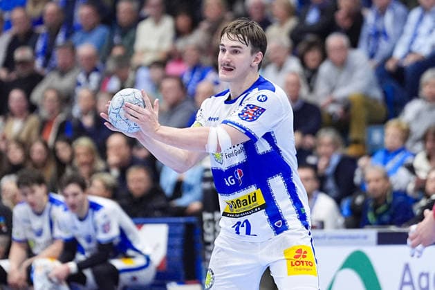 19.02.2026, xydrx, Handball, 1.HBL, VfL Gummersbach - ThSV Eisenach, Schwalbe-Arena: Felix Aellen (ThSV Eisenach 22) Photo: xYannisxDreimannxPressefotoKochx Nordrhein-Westfahlen Deutschland