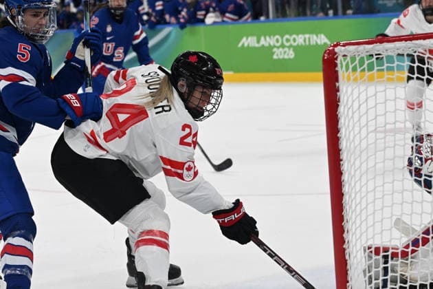 SPOONER Natalie (CAN) during Women s Ice hockey, Eishockey - Gold Medal - USA vs Canada, Olympic Winter games, Winterspiele,Spiele, Summer games Milano-Cortina 2026 in Milano, Italy, February 19 2026  Copyright: xFilippoxTomasi IPAxSportx xipa-agency.netx xx IPA_71743480 IPA_Agency_IPA71743480