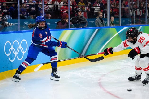 260219 Haley Winn of USA and Emily Clark of Canada in the women s Ice hockey, Eishockey final game between USA and Canada during day 13 of the 2026 Winter Olympics on February 19, 2026 in Milan. Photo: Emma Wallskog BILDBYRAN kod EW EW0643 ishockey ice hockey Olympic Games, Olympische Spiele, Olympia, OS olympics winter olympics os ol olympiska spel vinter-os olympiske leker milano cortina 2026 milan cortina 2026 milano cortina 2026 olympic games milano cortina 2026 winter olympic games milano cortina-os milano cortina-ol vinter-ol 13 bbeng dam usa kanada canada final *** 260219 Haley Winn of USA and Emily Clark of Canada in the women s ice hockey final game between USA and Canada during day 13 of the 2026 Winter Olympics on February 19, 2026 in Milan Photo Emma Wallskog BILDBYRAN kod EW EW0643 ishockey ice hockey olympic games olympics winter olympics os ol olympiska spel vinter os olympiske leker milano cortina 2026 milan cortina 2026 milano cortina 2026 olympic games milano cortina 2026 winter olympic games milano cortina os milano cortina ol vinter ol 13 bbeng dam usa kanada canada final  Copyright: EMMAxWALLSKOG BB260219EW102