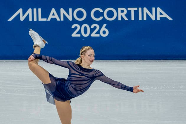 Figure skating, Eiskunstlauf - Milano Cortina 2026 Winter Olympics: Day 13 USA s Amber Glenn competes in the figure skating women s single free skating final during the Milano Cortina 2026 Winter Olympic Games, Olympische Spiele, Olympia, OS at Milano Ice Skating Arena in Milan on February 19, 2026. Milano Italy  Copyright: xAndrzejxIwanczukx originalFilename:iwanczuk-figuresk260219_np6cA.jpg
