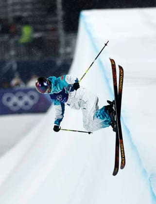 (260219) -- LIVIGNO, Feb. 19, 2026 -- Li Fanghui of China competes during the qualification of freestyle skiing women s freeski halfpipe at the Milan-Cortina 2026 Olympic Winter games, Winterspiele,Spiele, Summer games in Livigno, Italy, Feb. 19, 2026. ) (MICO2026)ITALY-LIVIGNO-OLYMPIC WINTER GAMES-FREESTYLE SKIING-WOMEN S FREESKI HALFPIPE-QUALIFICATION WangxPeng 