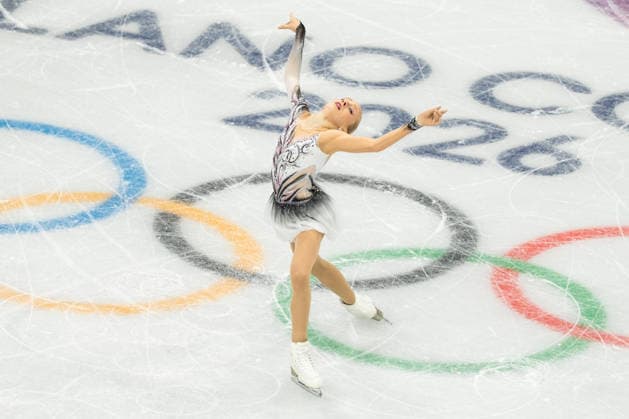 Figure skating, Eiskunstlauf - Milano Cortina 2026 Winter Olympics: Day 13 Iida Karhunen during Milano Cortina 2026 Winter Olympics Figure Skating Women™s Free Skating at Milano Ice Skating Arena in Milan on February 19, 2026 Milan Italy  Copyright: xFotoxOlimpikx originalFilename:jastrzebowski-figuresk260219_np5dl.jpg