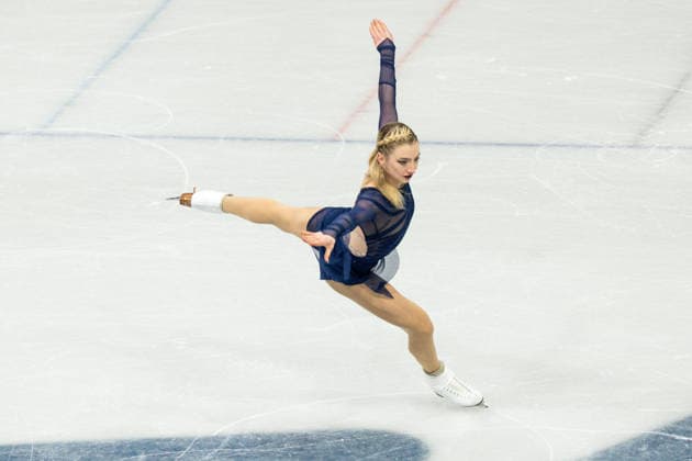 Figure skating, Eiskunstlauf - Milano Cortina 2026 Winter Olympics: Day 13 Amber Glenn during Milano Cortina 2026 Winter Olympics Figure Skating Women™s Free Skating at Milano Ice Skating Arena in Milan on February 19, 2026 Milan Italy  Copyright: xFotoxOlimpikx originalFilename:jastrzebowski-figuresk260219_npqyK.jpg