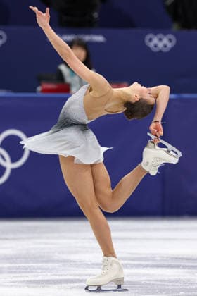 Winter Olympics - Women Single Skating Free Skating Livia Kaiser of Team Switzerland competes in Women s Single Figure skating, Eiskunstlauf Free Skating on day thirteen of the Milano Cortina 2026 Winter Olympic Games, Olympische Spiele, Olympia, OS at Milano Ice Skating Arena on February 19, 2026 in Milan, Italy. Photo by Alexis Jumeau ABACAPRESS.COM Milan Italy  Copyright: xJumeauxAlexis ABACAx