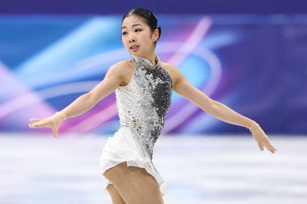 Winter Olympics - Women Single Skating Free Skating Ruiyang Zhang of Team People s Republic of China competes in Women s Single Figure skating, Eiskunstlauf Free Skating on day thirteen of the Milano Cortina 2026 Winter Olympic Games, Olympische Spiele, Olympia, OS at Milano Ice Skating Arena on February 19, 2026 in Milan, Italy. Photo by Alexis Jumeau ABACAPRESS.COM Milan Italy  Copyright: xJumeauxAlexis ABACAx