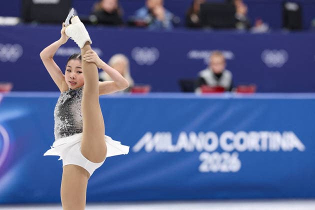 Winter Olympics - Women Single Skating Free Skating Ruiyang Zhang of Team People s Republic of China competes in Women s Single Figure skating, Eiskunstlauf Free Skating on day thirteen of the Milano Cortina 2026 Winter Olympic Games, Olympische Spiele, Olympia, OS at Milano Ice Skating Arena on February 19, 2026 in Milan, Italy. Photo by Alexis Jumeau ABACAPRESS.COM Milan Italy  Copyright: xJumeauxAlexis ABACAx