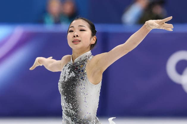 Winter Olympics - Women Single Skating Free Skating Ruiyang Zhang of Team People s Republic of China competes in Women s Single Figure skating, Eiskunstlauf Free Skating on day thirteen of the Milano Cortina 2026 Winter Olympic Games, Olympische Spiele, Olympia, OS at Milano Ice Skating Arena on February 19, 2026 in Milan, Italy. Photo by Alexis Jumeau ABACAPRESS.COM Milan Italy  Copyright: xJumeauxAlexis ABACAx