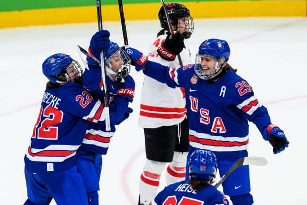260219 Hilary Knight of USA celebrates after scoring 1-1 in the women s Ice hockey, Eishockey final game between USA and Canada during day 13 of the 2026 Winter Olympics on February 19, 2026 in Milan. Photo: Carl Sandin BILDBYRAN kod CS EW0643 ishockey ice hockey Olympic Games, Olympische Spiele, Olympia, OS olympics winter olympics os ol olympiska spel vinter-os olympiske leker milano cortina 2026 milan cortina 2026 milano cortina 2026 olympic games milano cortina 2026 winter olympic games milano cortina-os milano cortina-ol vinter-ol 13 bbeng dam usa kanada canada final jubel *** 260219 Hilary Knight of USA celebrates after scoring 1 1 in the women s ice hockey final game between USA and Canada during day 13 of the 2026 Winter Olympics on February 19, 2026 in Milan Photo Carl Sandin BILDBYRAN code CS EW0643 ice hockey ice hockey olympic games olympics winter olympics os ol olympic games winter os olympic games milano cortina 2026 milan cortina 2026 milano cortina 2026 olympic games milano cortina 2026 winter olympic games milano cortina os milano cortina ol winter ol 13 bbeng dam usa kanada canada final jubel  Copyright: CARLxSANDIN BB260219CS110