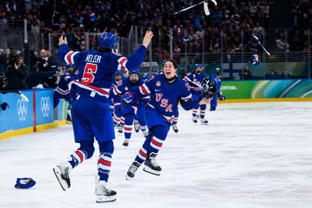 260219 Megan Keller and Abbey Murphy of USA celebrate after the women s Ice hockey, Eishockey final game between USA and Canada during day 13 of the 2026 Winter Olympics on February 19, 2026 in Milan. Photo: Emma Wallskog BILDBYRAN kod EW EW0643 ishockey ice hockey Olympic Games, Olympische Spiele, Olympia, OS olympics winter olympics os ol olympiska spel vinter-os olympiske leker milano cortina 2026 milan cortina 2026 milano cortina 2026 olympic games milano cortina 2026 winter olympic games milano cortina-os milano cortina-ol vinter-ol 13 bbeng dam usa kanada canada final jubel guld gold *** 260219 Megan Keller and Abbey Murphy of USA celebrate after the women s ice hockey final game between USA and Canada during day 13 of the 2026 Winter Olympics on February 19, 2026 in Milan Photo Emma Wallskog BILDBYRAN code EW EW0643 ice hockey ice hockey olympic games olympics winter olympics os ol olympic games winter os olympic games milano cortina 2026 milan cortina 2026 milano cortina 2026 olympic games milano cortina 2026 winter olympic games milano cortina os milano cortina ol winter ol 13 bbeng dam usa kanada canada final jubel gold  Copyright: EMMAxWALLSKOG BB260219EW116