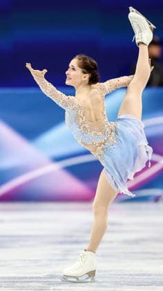 ITALY, MILAN - FEBRUARY 19, 2026: Isabeau Levito of the USA performs her routine in the women s singles free skating programme at the 2026 Winter Olympic Games, Olympische Spiele, Olympia, OS at Milano Ice Skating Arena. Peter Kovalev TASS  88968259