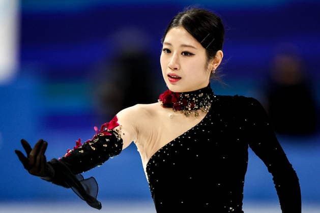 ITALY, MILAN - FEBRUARY 19, 2026: Hae-in Lee of South Korea performs her routine in the women s singles free skating programme at the 2026 Winter Olympic Games, Olympische Spiele, Olympia, OS at Milano Ice Skating Arena. Peter Kovalev TASS  88967819