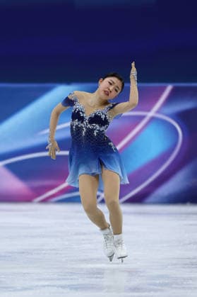Mone Chiba (JPN) during the Olympic Winter games, Winterspiele,Spiele, Summer games Milano-Cortina 2026, Figure skating, Eiskunstlauf Women Single Skating on February 19, 2026 at Milano Ice Skating Arena in Milan  Copyright: xFabrizioxCarabelli IPAxSportx xipa-agency.netx xx IPA_71748567 IPA_Agency_IPA71748567