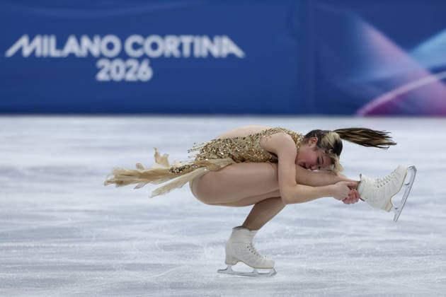 Alysa Liu (USA) during the Olympic Winter games, Winterspiele,Spiele, Summer games Milano-Cortina 2026, Figure skating, Eiskunstlauf Women Single Skating on February 19, 2026 at Milano Ice Skating Arena in Milan  Copyright: xFabrizioxCarabelli IPAxSportx xipa-agency.netx xx IPA_71748744 IPA_Agency_IPA71748744